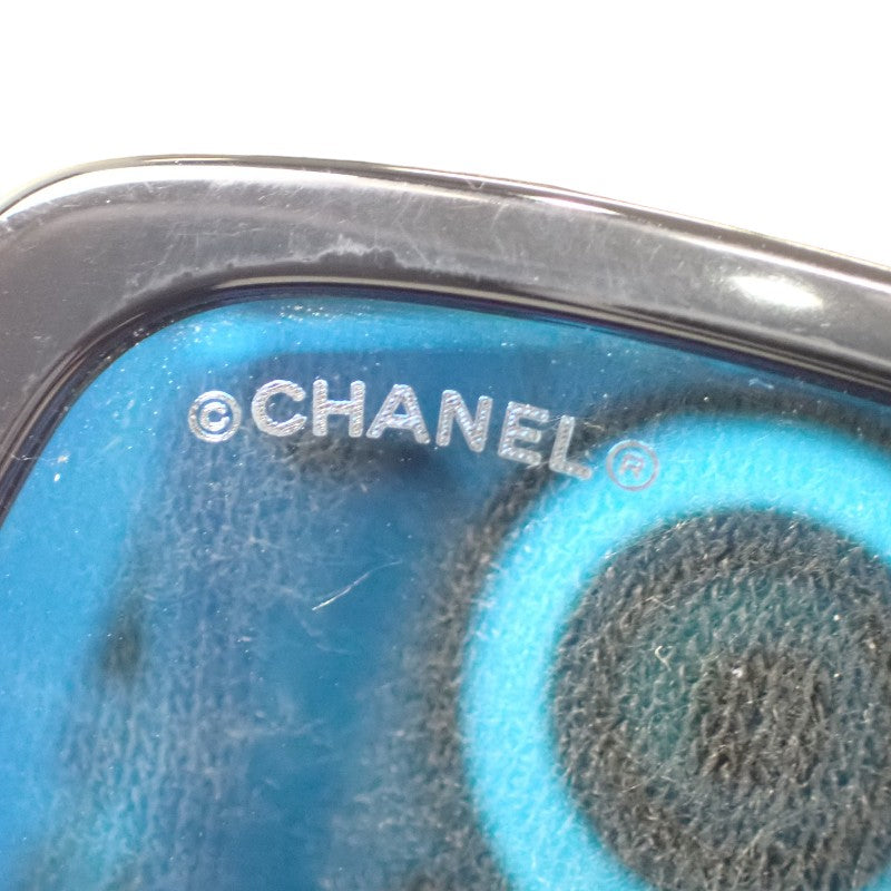 シャネル CHANEL スクエア シェイプ ブルーライトカット グラス A71520X08101S2212/5408SC622 メガネ アセテート ブラック クリア 56□17 140 レディース メンズ【中古】【Aランク】