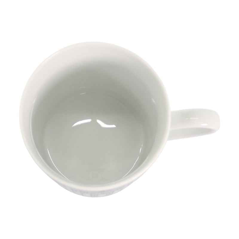 エルメス HERMES マグ アッシュ Hデコ No1 モノトーン 食器 コップ 1個 300ml P037031P マグカップ ポーセリン ホワイト ブラック【中古】【Sランク】