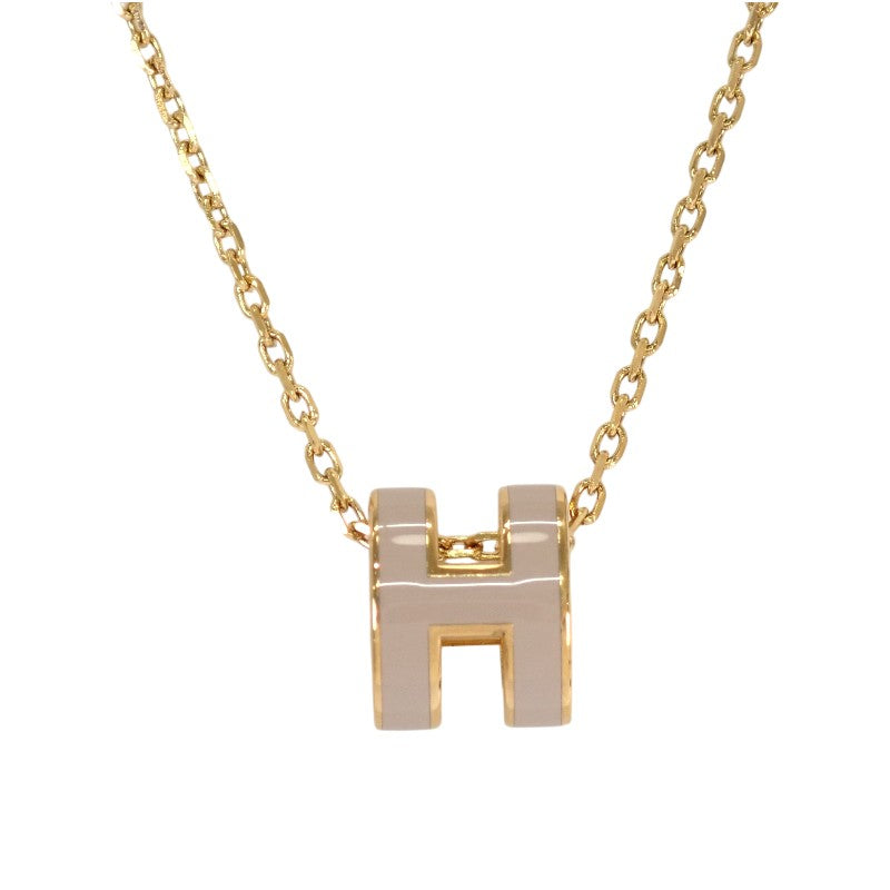 エルメス HERMES ミニ ポップ H ペンダント H147992F 55 ネックレス
