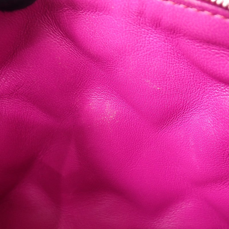 バレンシアガ BALENCIAGA タッチパフィ カメラバッグ 6160601WN1Y5514 ショルダーバッグ レザー ピンク シルバー金具 レディース【中古】【Aランク】