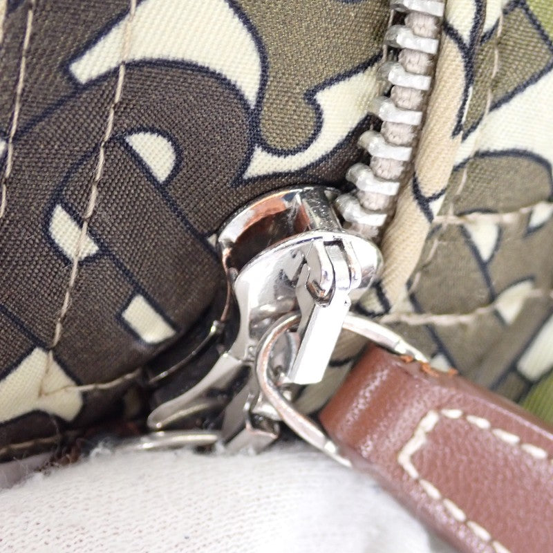 バーバリー BURBERRY TBモノグラム ロゴ 34 8016304 ナイロンジャケット ナイロン カーキ ベージュ レディース【中古】【ABランク】