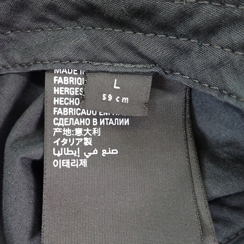 バレンシアガ BALENCIAGAアディダス ベースボールキャップ 野球帽 L 723749 410B2 キャップ コットン ブラック 黒 メンズ ユニセックス【中古】【ABランク】