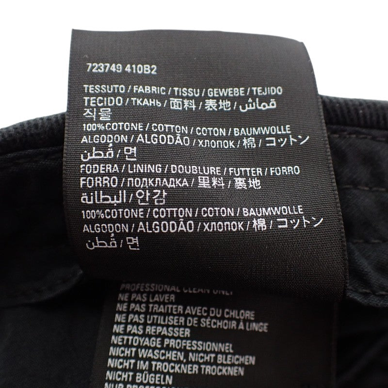 バレンシアガ BALENCIAGAアディダス ベースボールキャップ 野球帽 L 723749 410B2 キャップ コットン ブラック 黒 メンズ ユニセックス【中古】【ABランク】