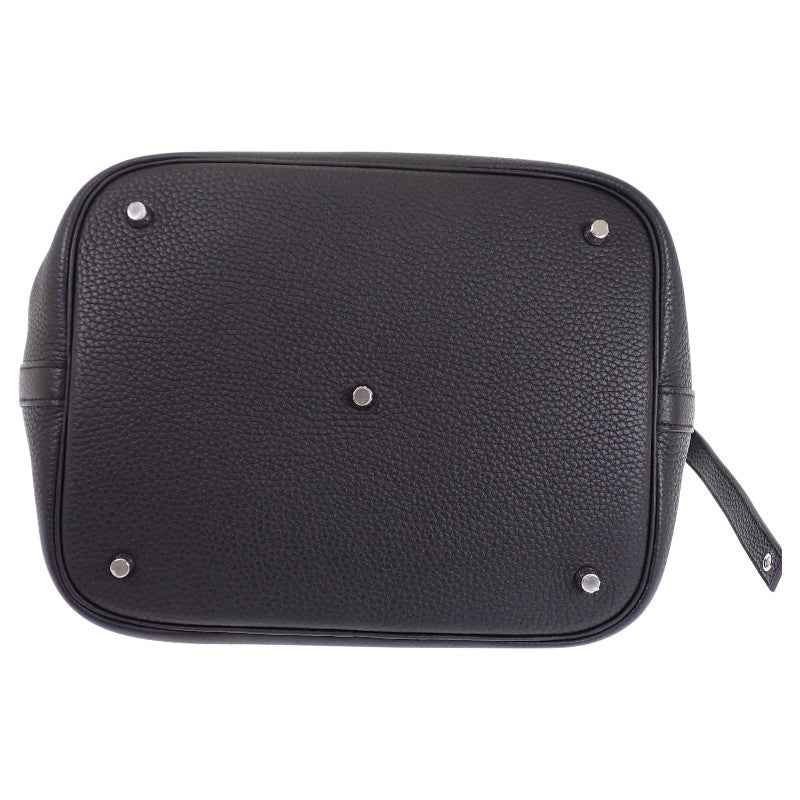 エルメス HERMES ピコタンロック GM ハンドバッグ トリヨンクレマンス ブラック シルバー金具 レディース【中古】【Aランク】