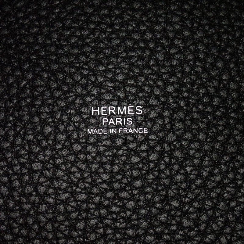 エルメス HERMES ピコタンロック GM ハンドバッグ トリヨンクレマンス ブラック シルバー金具 レディース【中古】【Aランク】
