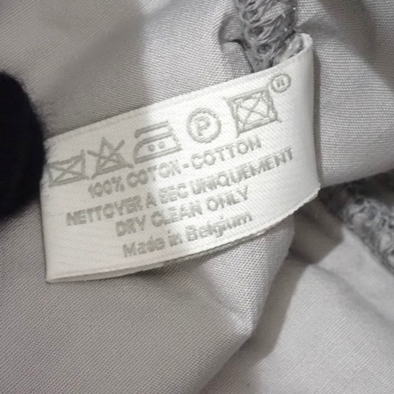 シャネル CHANEL CCビーチバッグ スポーツライン トートバッグ コットン パイル グレー レディース【中古】【Aランク】