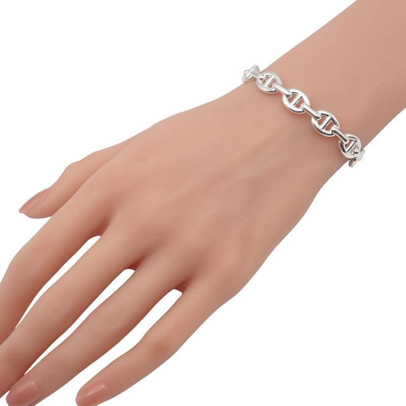エルメス HERMES シェーヌダンクルアンシェネ SH ショート H109509B バングル シルバー925 銀 レディース メンズ ユニセックス【中古】【Aランク】
