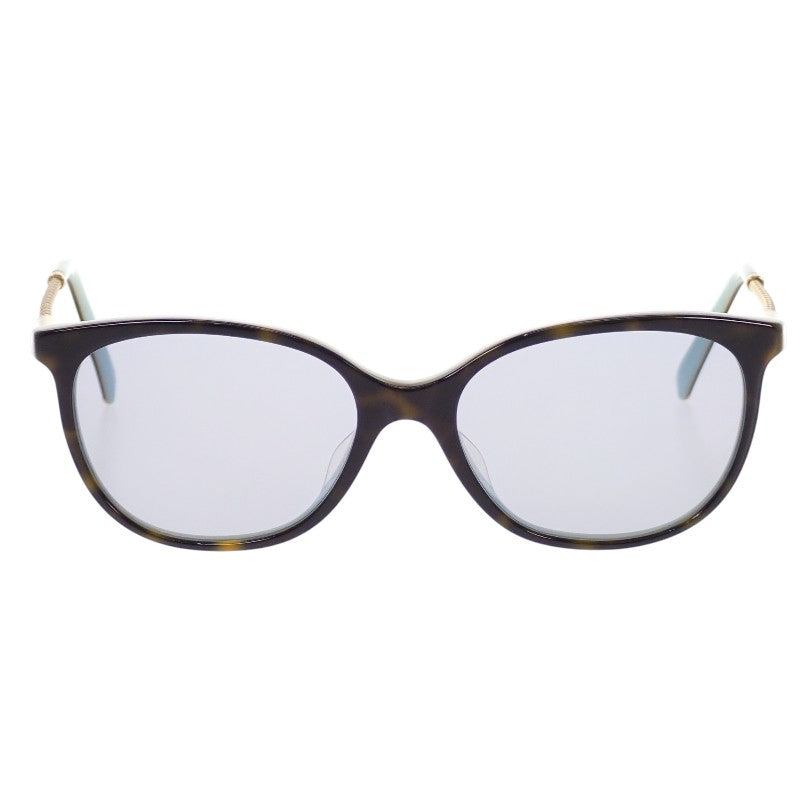 ティファニー TIFFANY&Co. べっこう柄 TF-216R-F_8134 サングラス アセテート ブラウン ブルー レディース【中古】【ABランク】
