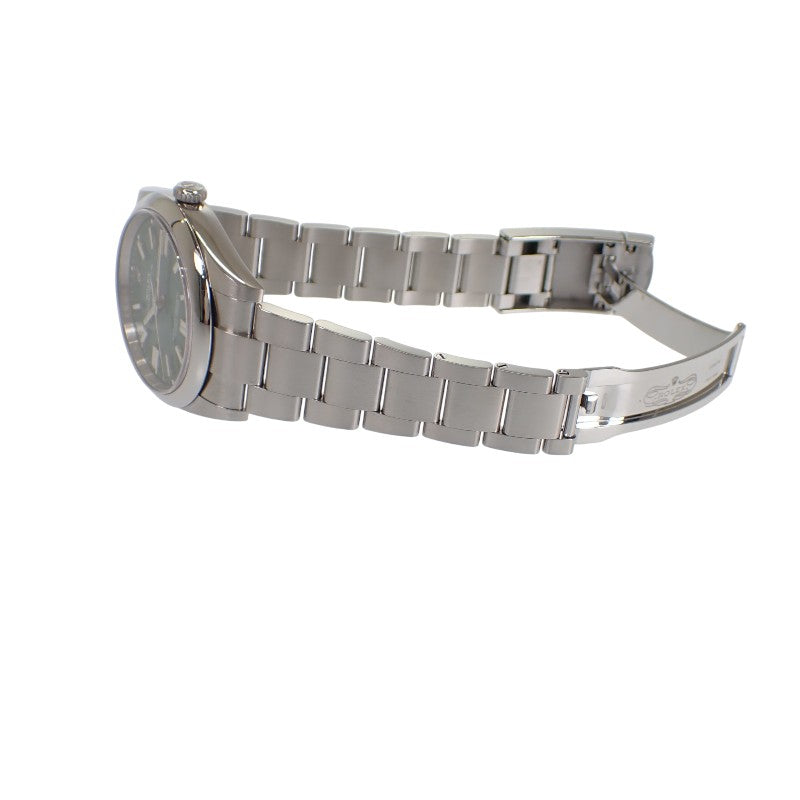 ロレックス ROLEX オイスターパーペチュアル 41 124300 腕時計 ステンレススチール 自動巻き グリーン文字盤 メンズ【中古】【Aランク】