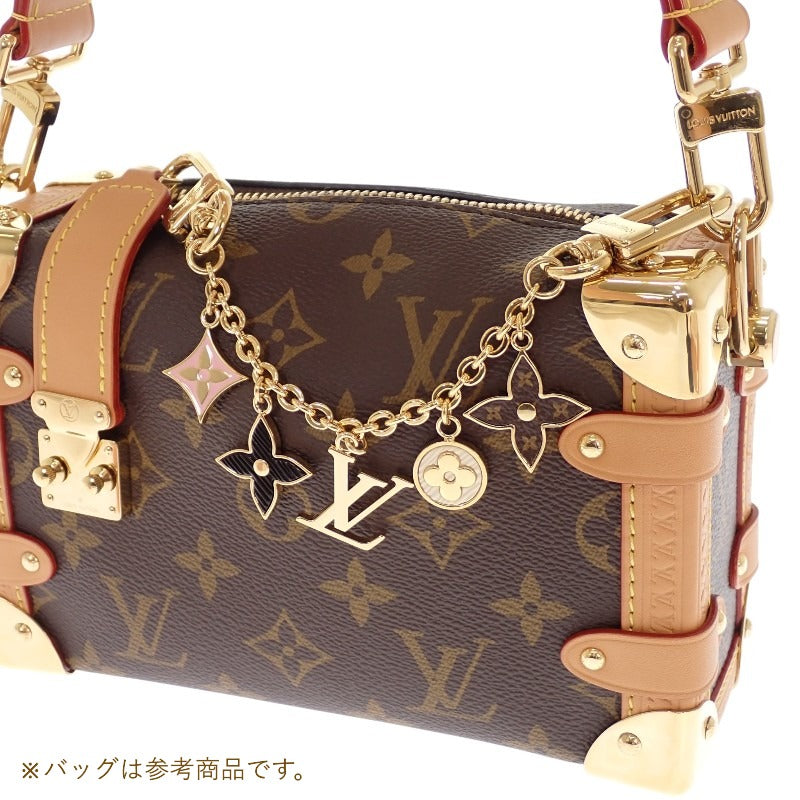 ルイヴィトン LOUIS VUITTON バッグチャーム・チェーン スプリング ストリート M01188 モノグラム バッグチャーム メタル ゴールド ピンク レディース【中古】【Aランク】