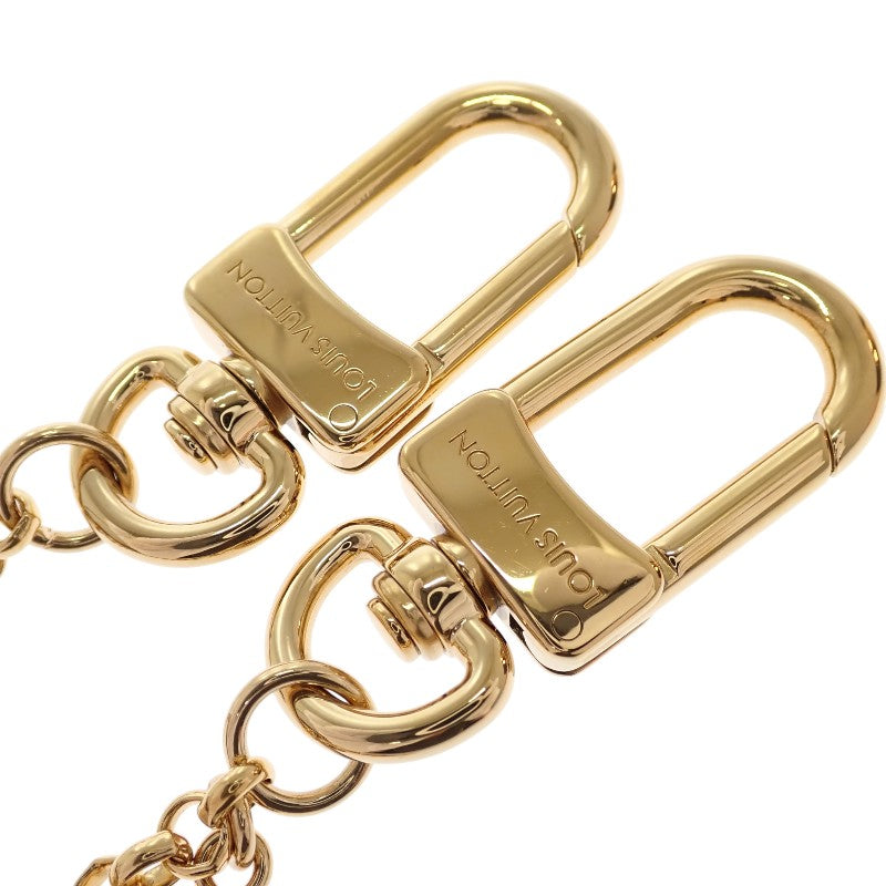 ルイヴィトン LOUIS VUITTON バッグチャーム チェーン・フルール ドゥ モノグラム M01413 モノグラム バッグチャーム メタル ゴールド ピンク レディース【中古】【Aランク】