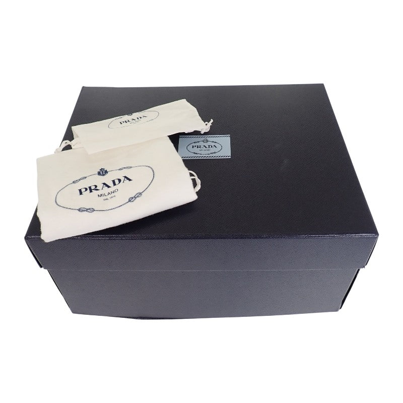 プラダ PRADA ダブル スモール レザーバッグ ドゥーブレ 1BG443 2WAYバッグ ハンドバッグ ショルダーバッグ サフィアーノ ブラック ゴールド金具 レディース【中古】【Aランク】