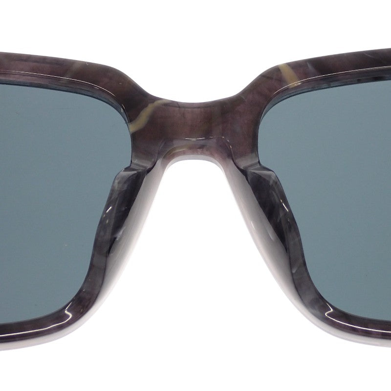 【商談中/対象者以外注文不可】ルイヴィトン LOUIS VUITTON LVグライド・スクエア Z1693E サングラス アセテート ネイビー シルバー金具 54□20 150 メンズ【中古】【Aランク】