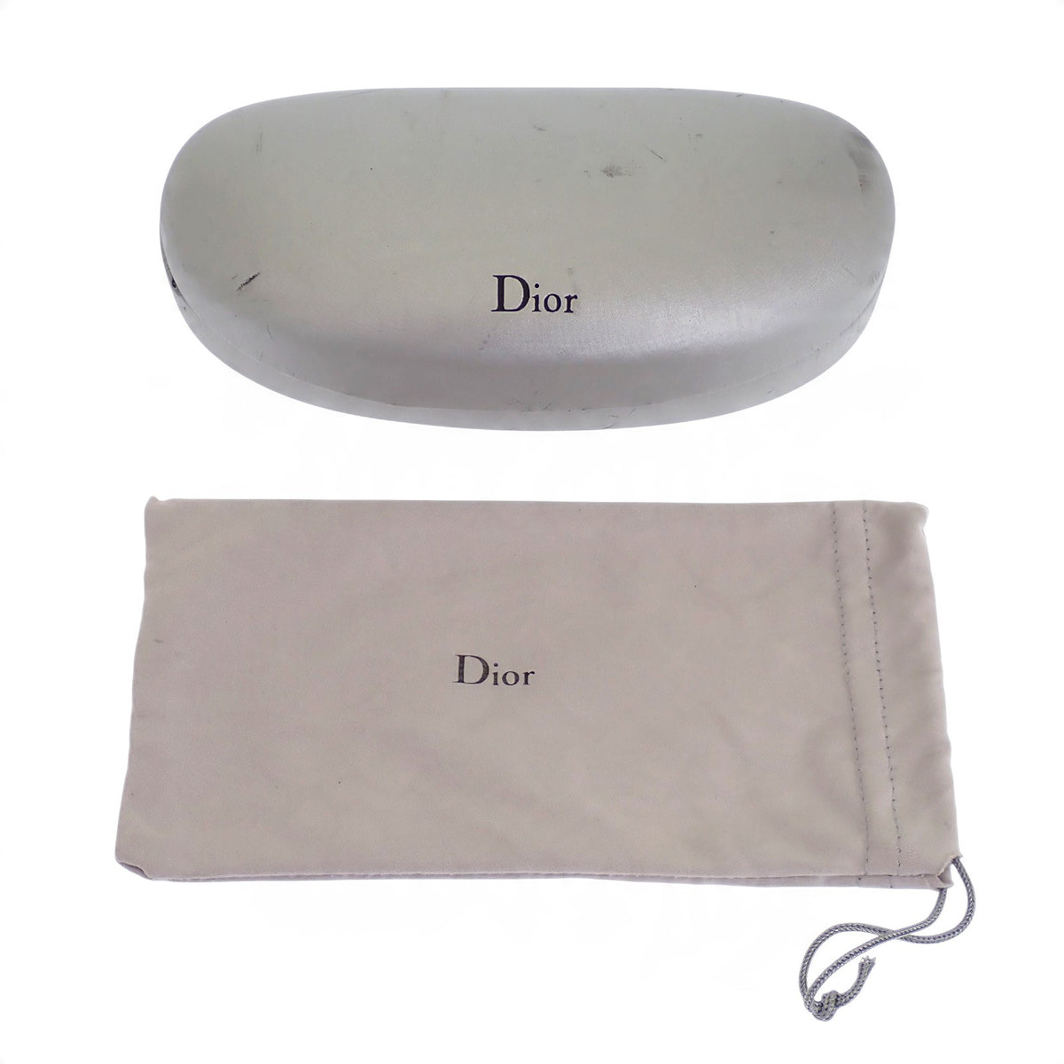 ディオール Dior 度なし グラデーション アイウェア YB7KH サングラス メタル ブラウン レディース【中古】【Bランク】