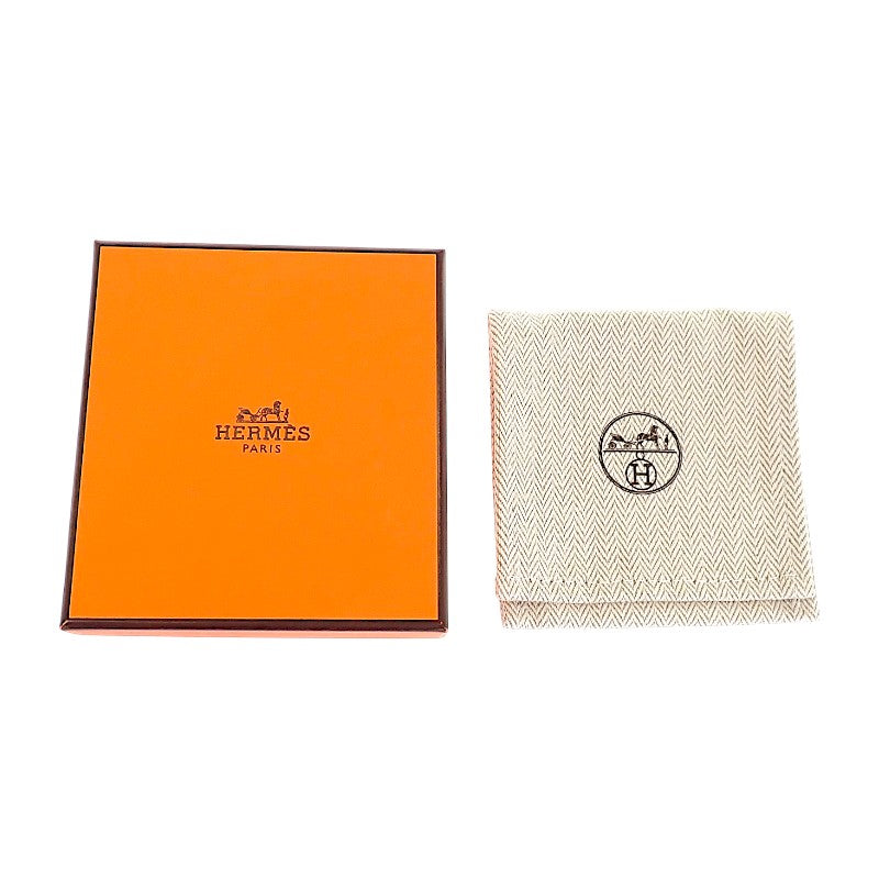 エルメス HERMES ミニポップH ペンダント H147992FO03 ネックレス メタル ブラック レディース【中古】【Aランク】
