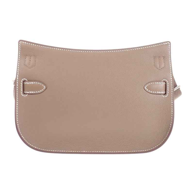 エルメス HERMES ジプシエール ミニ H084047CKAG ショルダーバッグ エバーカラ― エトゥープ シルバー金具 レディース【中古】【SAランク】