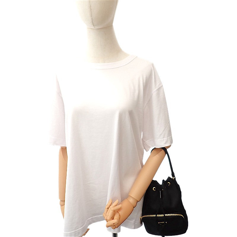プラダ PRADA デュエット バケット Re-Nylon 1BH038_RV44 2WAYバッグ ナイロン ブラック ゴールド金具 レディース【中古】【ABランク】