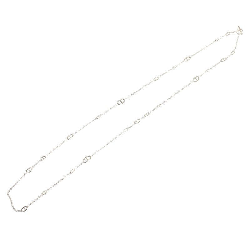 エルメス HERMES ファランドール ロング 160cm H104569B 00 ネックレス シルバー925 シルバー レディース メンズ ユニセックス【中古】【Aランク】