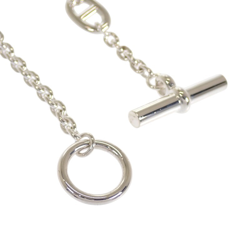 エルメス HERMES ファランドール ロング 160cm H104569B 00 ネックレス シルバー925 シルバー レディース メンズ ユニセックス【中古】【Aランク】