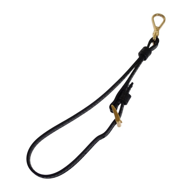 プラダ PRADA MISTOLINO キャンバス 巾着型 1NE369 ポーチ レザー リネン アイボリー ゴールド金具 レディース【中古】【Aランク】