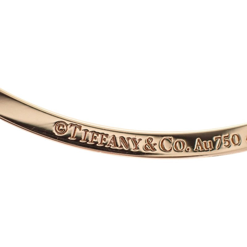 ティファニー TIFFANY&Co. Tスマイル ペンダント ミディアム 458103 ネックレス K18ローズゴールド ダイヤモンド レディース メンズ【中古】【Aランク】