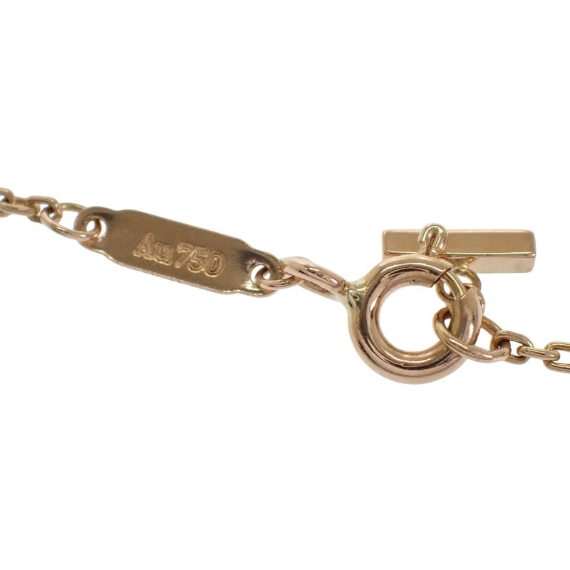 ティファニー TIFFANY&Co. Tスマイル ペンダント ミディアム 458103 ネックレス K18ローズゴールド ダイヤモンド レディース メンズ【中古】【Aランク】