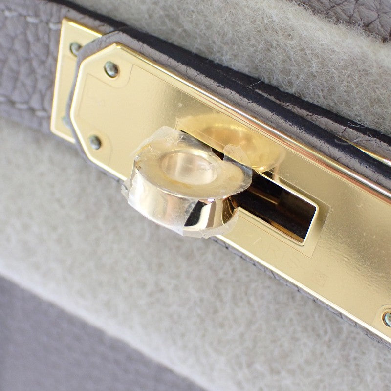 エルメス HERMES バーキン 35 ハンドバッグ トゴ トゥルティエールグレー ゴールド金具 レディース【中古】【Aランク】