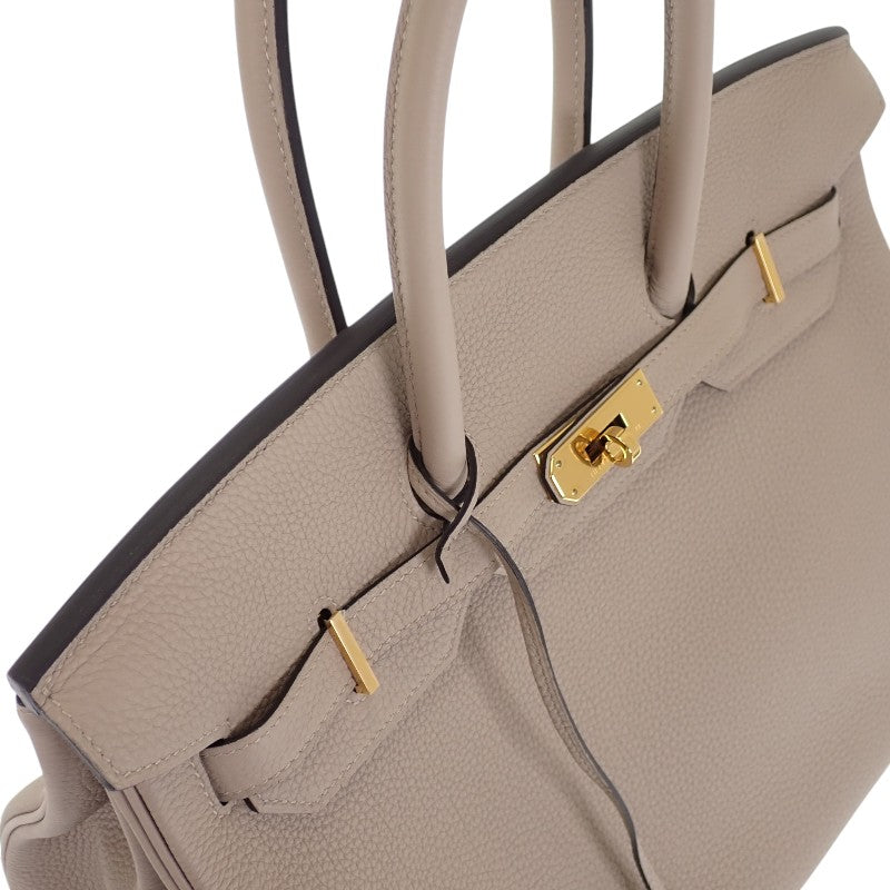 エルメス HERMES バーキン 35 ハンドバッグ トゴ トゥルティエールグレー ゴールド金具 レディース【中古】【Aランク】