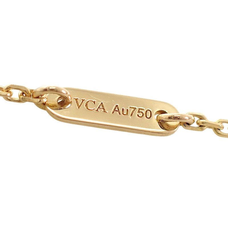 ヴァンクリーフ&アーペル Van Cleef & Arpels スウィート アルハンブラ ペンダント VCARF69100 ネックレス K18イエローゴールド マザーオブパール ゴールド レディース【中古】【Aランク】