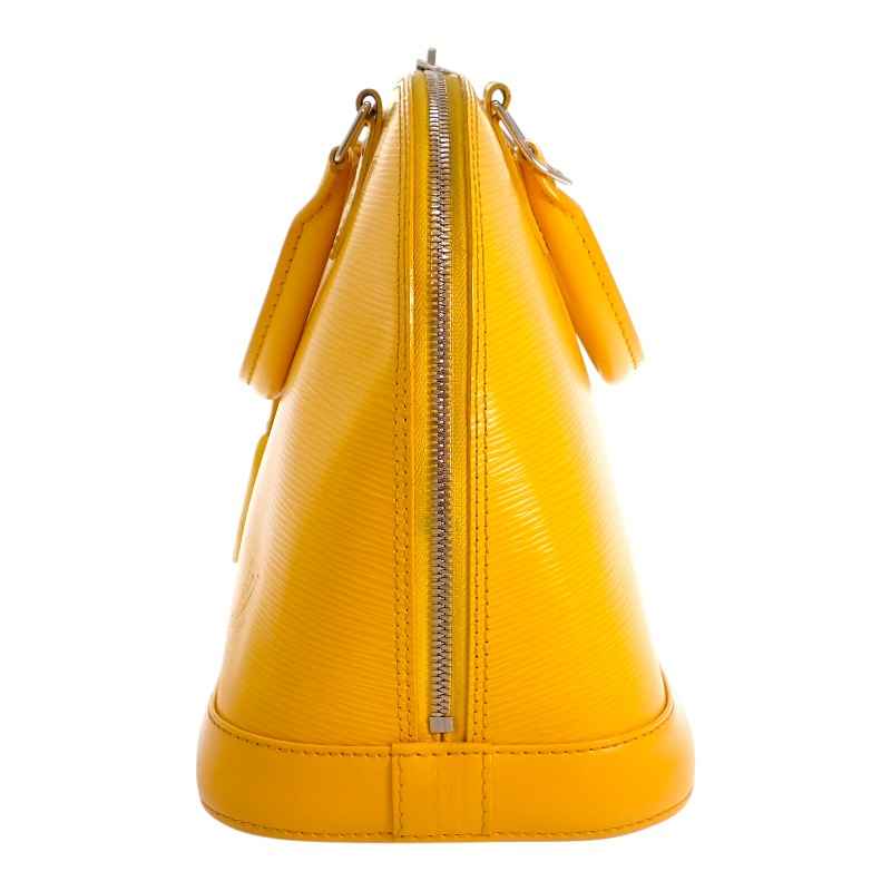 ルイヴィトン LOUIS VUITTON アルマ PM M40619 エピ ハンドバッグ シトロン イエロー シルバー金具 レディース【中古】【ABランク】