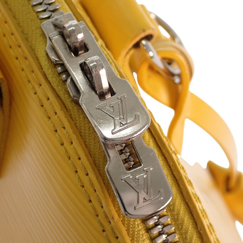 ルイヴィトン LOUIS VUITTON アルマ PM M40619 エピ ハンドバッグ シトロン イエロー シルバー金具 レディース【中古】【ABランク】