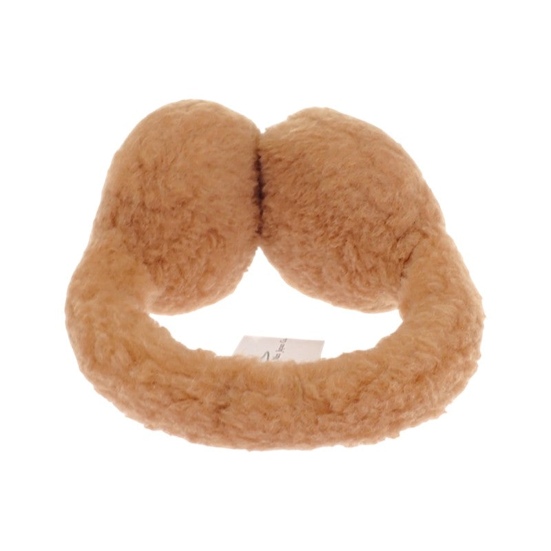 マックスマーラ MAX MARA テディベア 4576085206 001 イヤーマフ シルク キャメル CAMEL ブラウン レディース【中古】【SAランク】