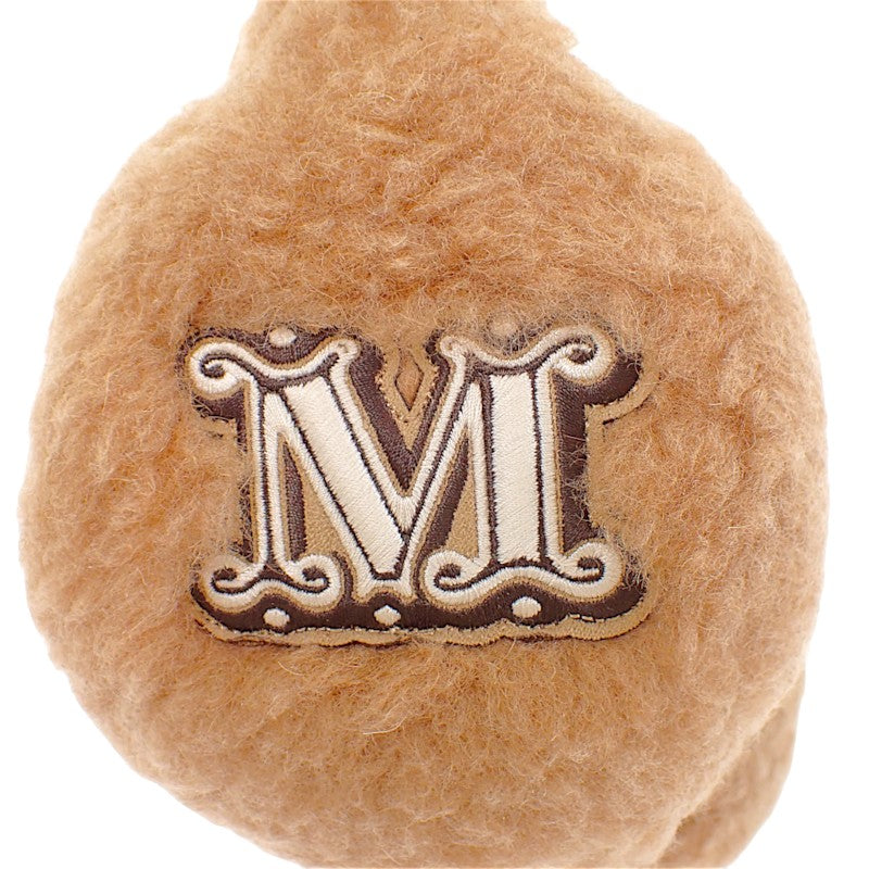 マックスマーラ MAX MARA テディベア 4576085206 001 イヤーマフ シルク キャメル CAMEL ブラウン レディース【中古】【SAランク】