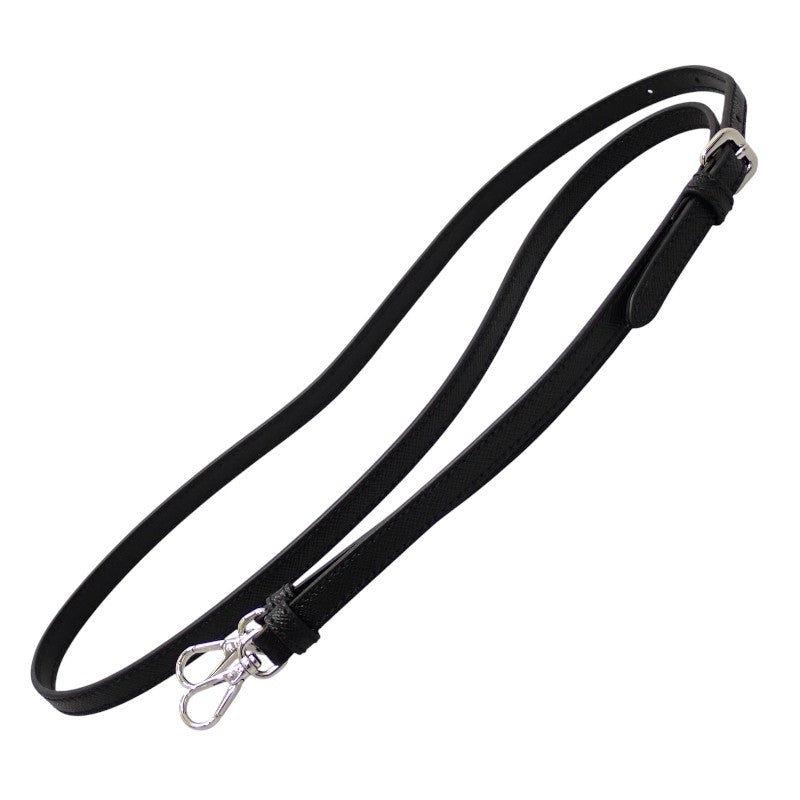 プラダ PRADA キルティングナイロンミニ 1BH026 2WAYバッグ Re-Nylon ブラック シルバー金具【中古】【Aランク】