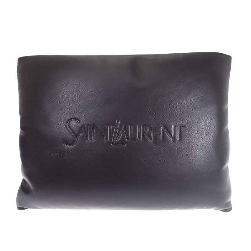 サンローラン SAINT LAURENT ラージパフィーポーチ セカンドバッグ