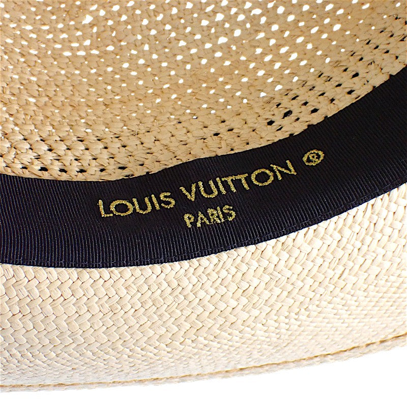 ルイヴィトン LOUIS VUITTON フェドラ・LV サマー スターダスト M77784 ハット シルク パナマ レディース【中古】【ABランク】
