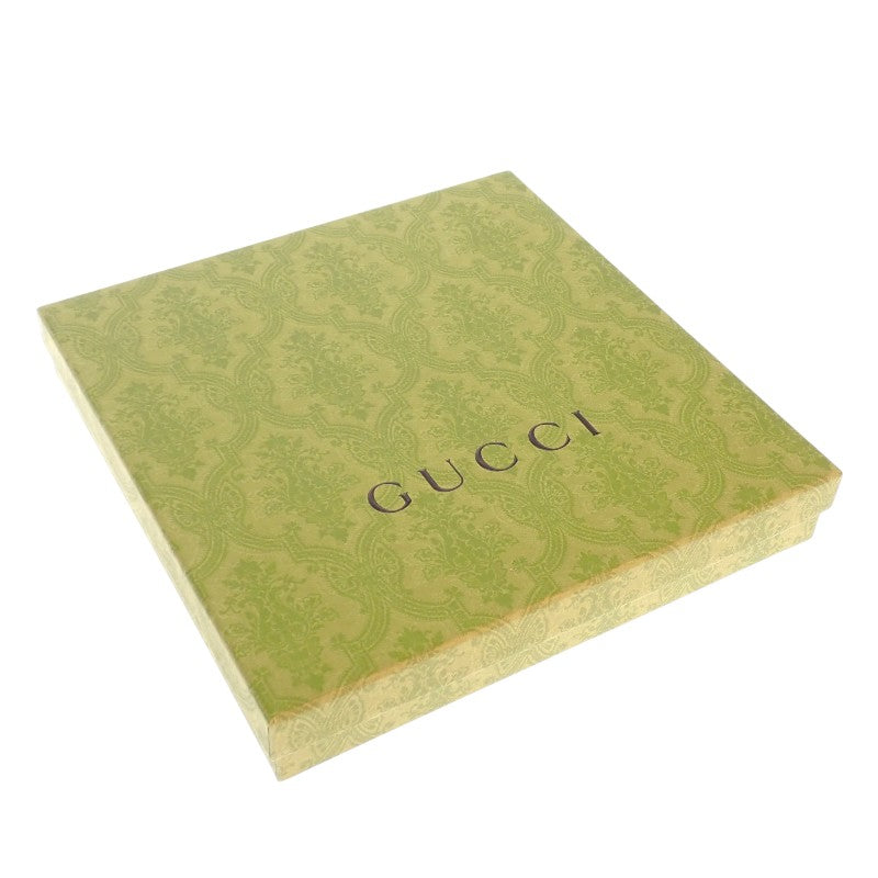 グッチ GUCCI リブニット ラメハット ニット帽 M 8091723GAAB1060 ニットキャップ ウール レザー ブラック レディース メンズ【中古】【Aランク】