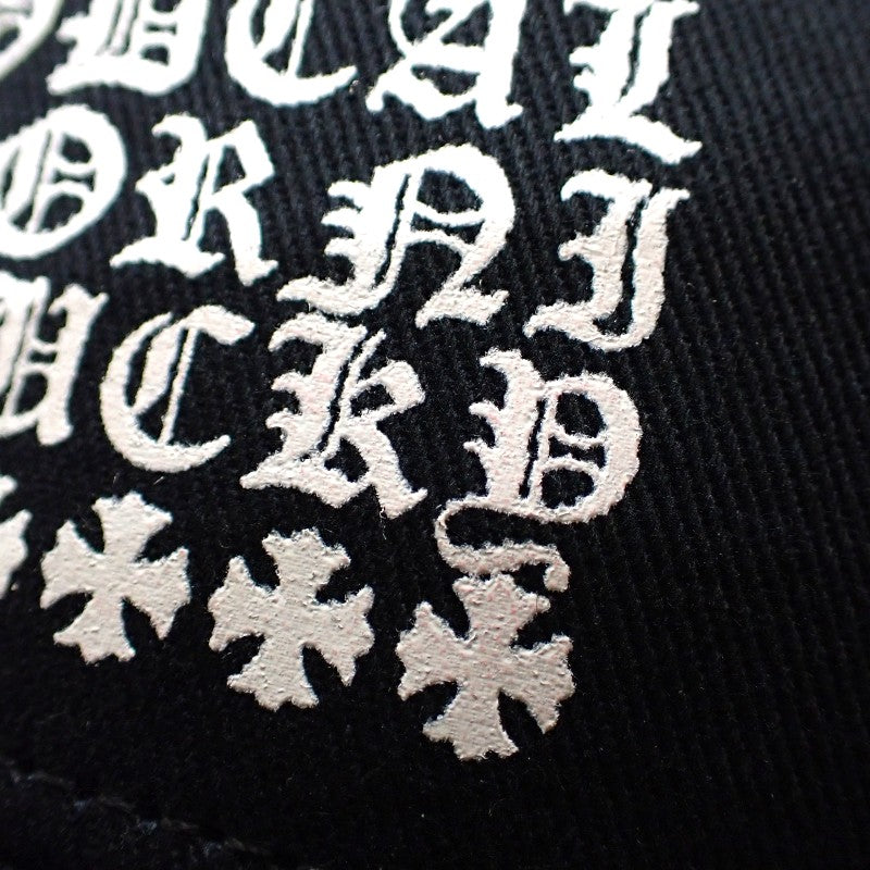 クロムハーツ CHROME HEARTS トラッカーキャップ 2238-304-3401 キャップ コットン ポリエステル ブラック シルバー金具 メンズ【中古】【ABランク】