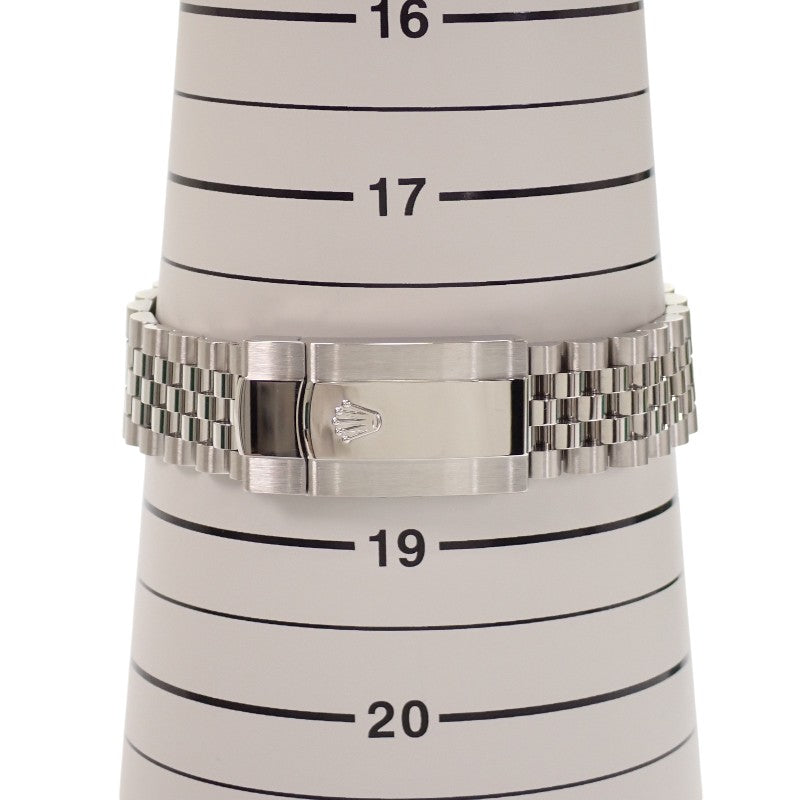 ロレックス ROLEX デイトジャスト 41 126334 腕時計 K18ホワイトゴールド ステンレススチール 自動巻き ブライトブルー文字盤 メンズ【中古】【SAランク】