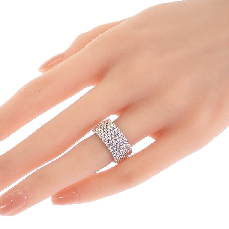 ティファニー TIFFANY&Co. サマセット 12号 リング シルバー925 レディース メンズ ユニセックス【中古】【Aランク】