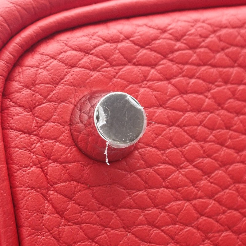 エルメス HERMES ピコタンロック PM K刻印 H056289CKO5 ハンドバッグ トリヨンクレマンス ルージュラデュー シルバー金具 レディース【中古】【Aランク】