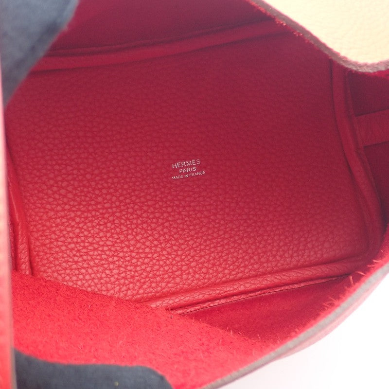 エルメス HERMES ピコタンロック PM K刻印 H056289CKO5 ハンドバッグ トリヨンクレマンス ルージュラデュー シルバー金具 レディース【中古】【Aランク】