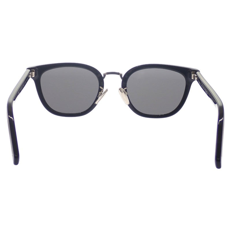 プラダ PRADA ウェリントン S PR C01SD サングラス メタル アセテート ブラック シルバー金具 メンズ【中古】【Aランク】