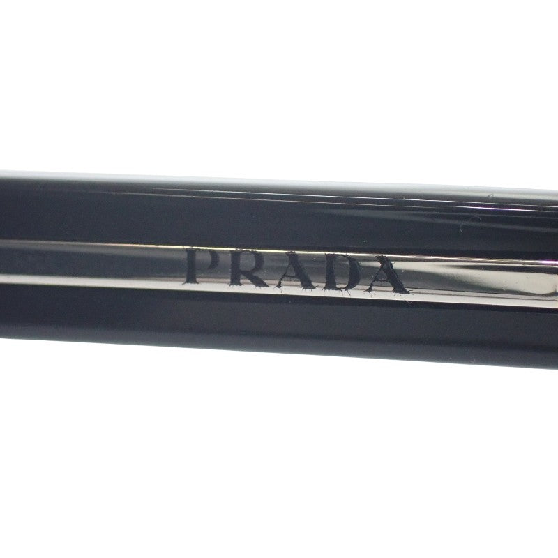 プラダ PRADA ウェリントン S PR C01SD サングラス メタル アセテート ブラック シルバー金具 メンズ【中古】【Aランク】