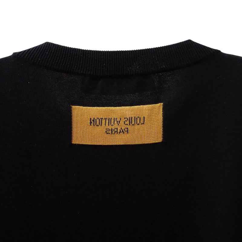 ルイヴィトン LOUIS VUITTON クルーネック Amen Break ニット コットン ブラック メンズ【中古】【Aランク】