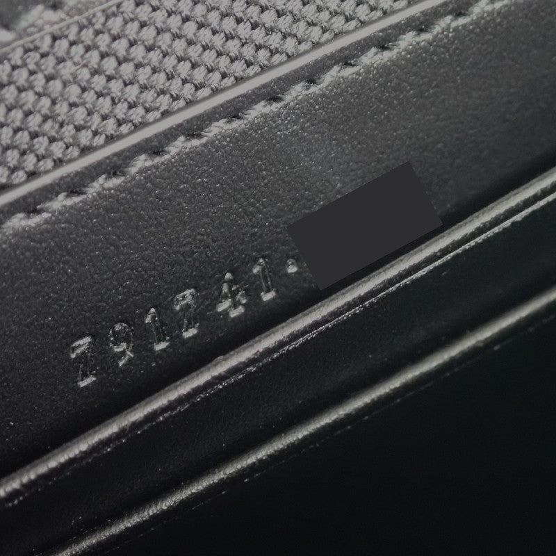 グッチ GUCCI GGスーパーミニ 791741_FADJA_1042 ショルダーバッグ ポリウレタン ブラック レッド メンズ【中古】【SAランク】