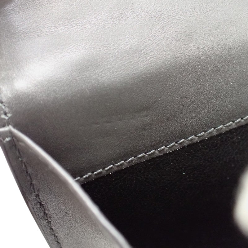 ボッテガヴェネタ BOTTEGA VENETA ロングウォレット 156819 長財布 イントレチャート グレー メンズ【中古】【ABランク】