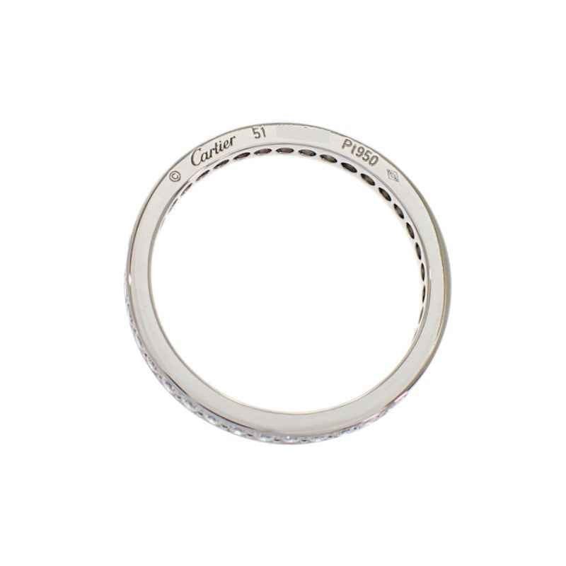 カルティエ CARTIER バレリーナ ウェディング 10.5号 B4072051 リング Pt950プラチナ #51 レディース【中古】【Aランク】