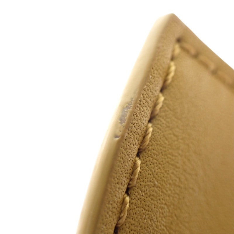 ロエベ LOEWE フラメンコクラッチ ミニ A411FC2XA6 2WAYバッグ ショルダーバッグ クラッチバッグ ナッパカーフスキン イエロー シルバー金具 レディース【中古】【Aランク】