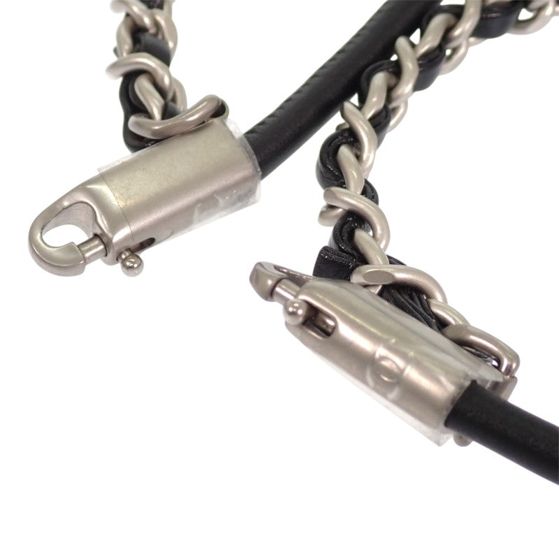 シャネル CHANEL 22 ミニ ハンドバッグ 新型 AS3980 2WAYバッグ シャイニーカーフスキン ブラック シルバー金具 レディース【中古】【Aランク】